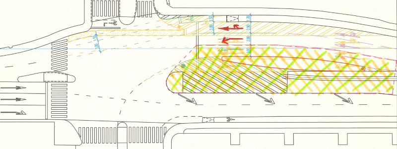 April 2018: traffic disruption around CERN’s Gate B