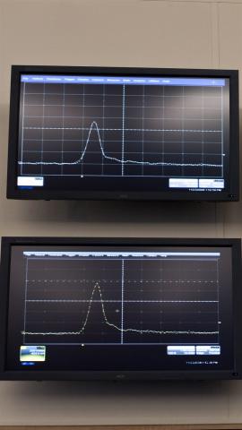 Two circulating beams bring first collisions in the LHC