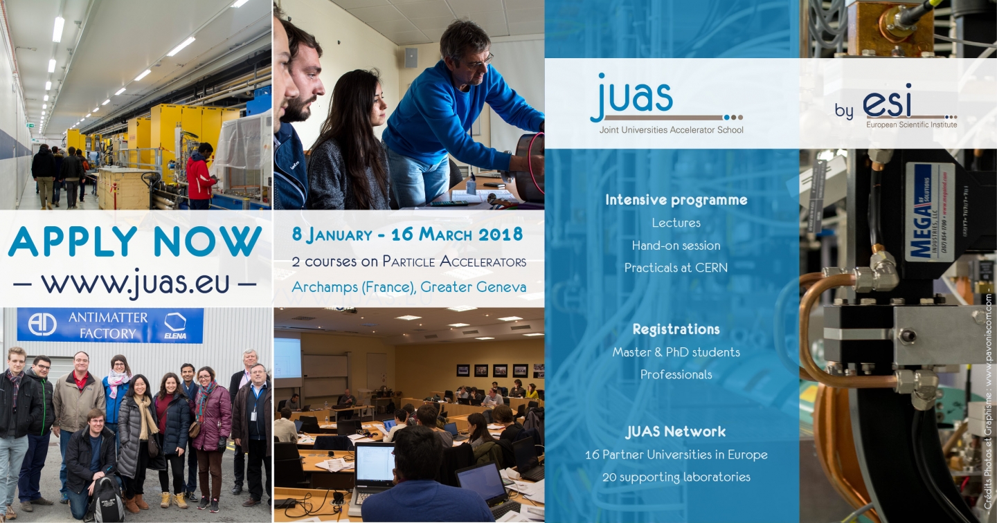 Apply now for the 2018 JUAS school