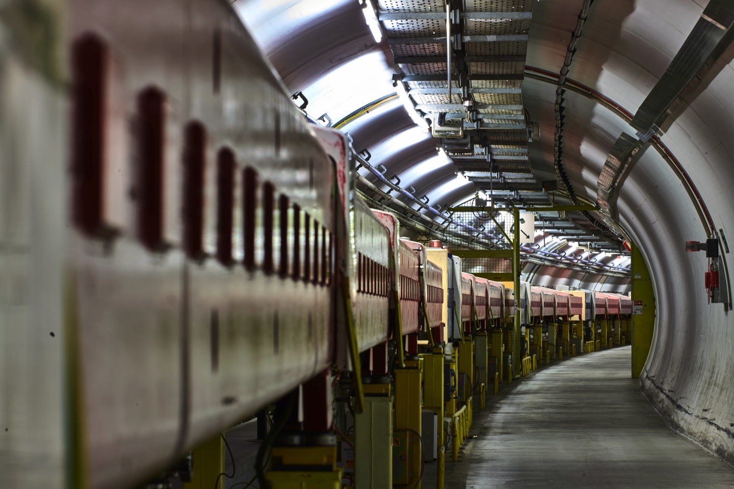 Vue du Supersynchrotron à protons (SPS)